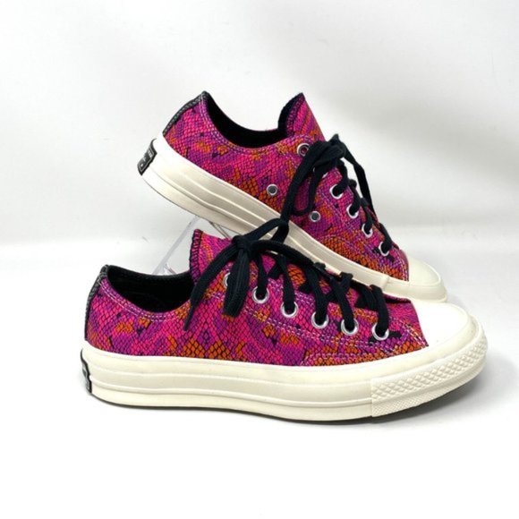 💖MEGA SALE💖Converse Women 570356C CHUCK 70 OX Digital Daze Pink Egret - Picture 4 of 9